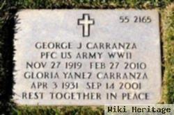 Pfc George J Carranza