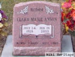 Clara Marie Snover Anson