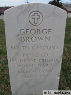 Pvt George Brown