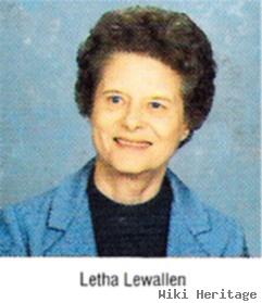 Letha Meek Lewallen