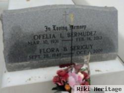 Flora "miss Flo" Bermudez Serigny