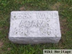 Bessie Wade Adams