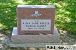 Alma Jane Freese Gantz