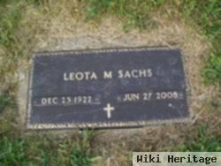 Leota Marie Harris Sachs