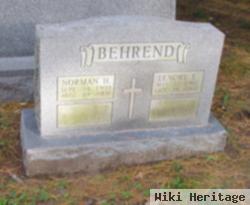 Norman H Behrend, Sr