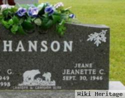 Jeanette C. "jeane" Hanson