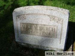 Alice M Muckinport Burch