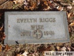 Evelyn Loreen Riggs Wise