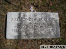 Raymond Woodrow Burgett