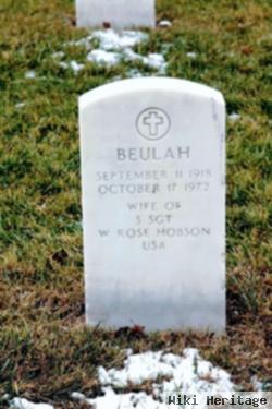 Beulah Hobson