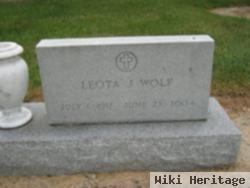 Leota J Wolf