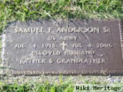 Samuel F Anderson, Sr