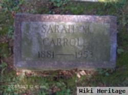 Sarah M. Chamberlin Carroll