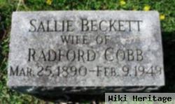 Sallie Beckett Cobb