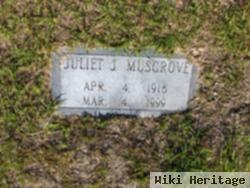 Juliet J Musgrove