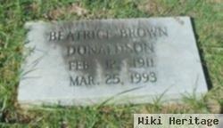 Beatrice Brown Donaldson