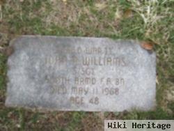 John R Williams, Sr