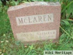 Barbara R Mclaren