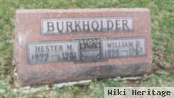 William D. Burkholder