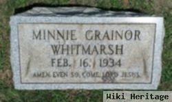 Minnie Grainor Whitmarsh