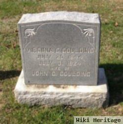 Virginia Georgianna Goulding Gouldin