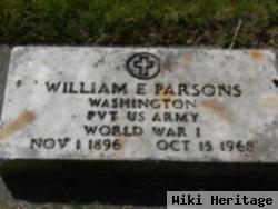 William E Parsons