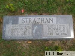 Donald D Strachan