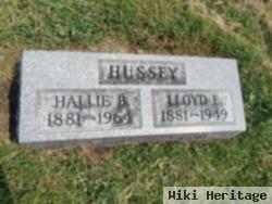 Hallie B Jones Hussey