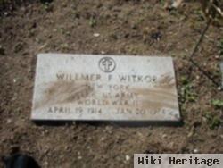 Willmer F Witkop