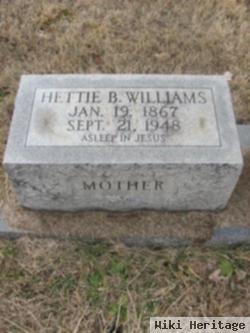 Hettie Belle Hill Williams