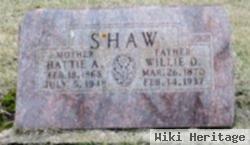 Hattie A. Shaw