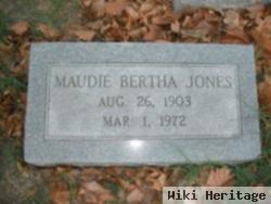 Maudie Bertha Jones