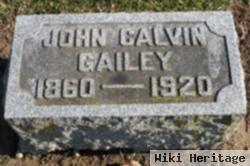 John Calvin "calvin" Gailey