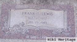 Frank Earlis Lewis