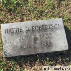 Hattie G. Robertson