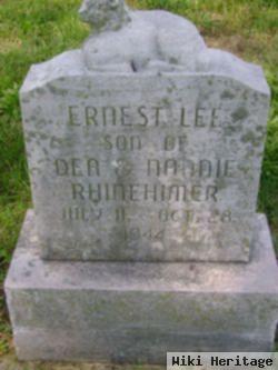 Ernest Lee Rhinehimer