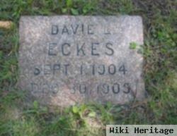 Davie Leonard "davie" Eckes