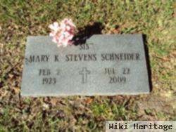 Mary Katherine Stevens Schneider