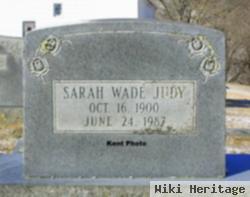 Sarah Florence Wade Judy