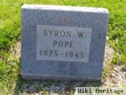 Byron Walter Pope