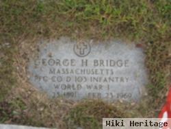 George H Bridge, Sr