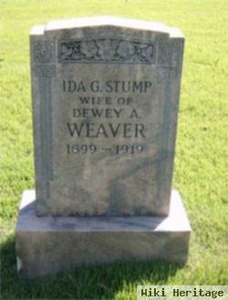 Ida G Stump Weaver