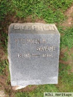 Stephen H. Savage