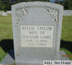 Willie Taylor Long