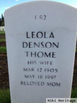 Leola Denson Thome