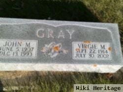 Virgil "virgie" Straub Gray