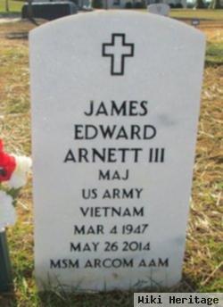 James Edward "jim" Arnett, Iii