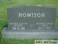 Hester Louise Rambo Howison