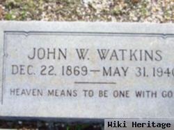 John W Watkins