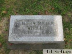 Letha Miller Wheeler